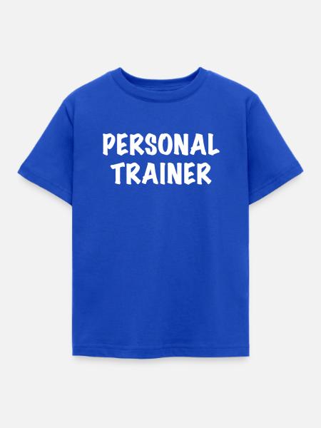 Personal Trainer - Kinder T-Shirt - Royalblau