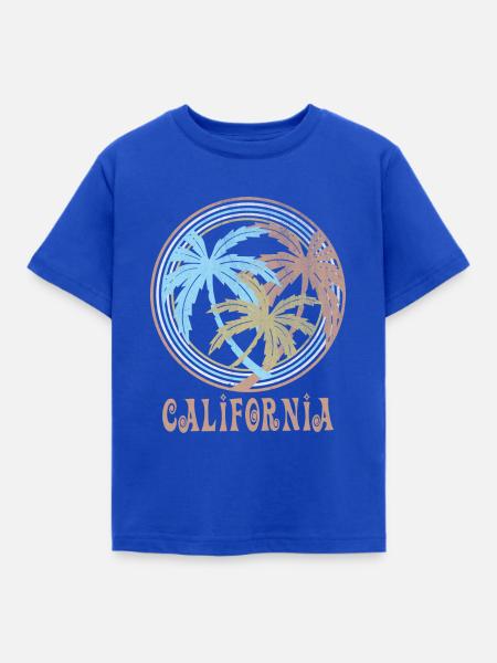 Kalifornien - Kinder T-Shirt - Royalblau