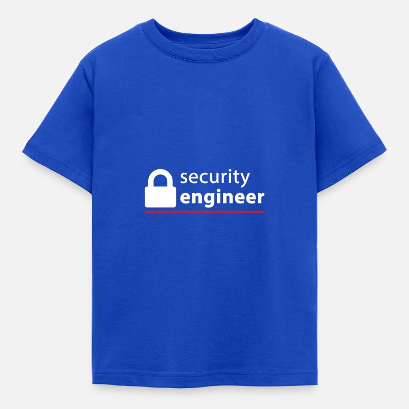 Security Engineer - Kids' T-Shirt - royal blue