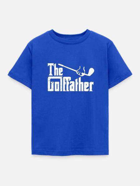 Golf Vater - Kinder T-Shirt - Royalblau