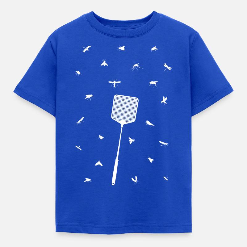 Hübsche Fliege - Kinder T-Shirt - Royalblau