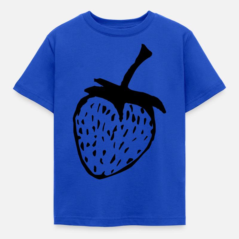 fraise - T-shirt Enfant - bleu royal
