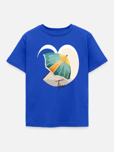 Time for myself - Kinder T-Shirt - Royalblau