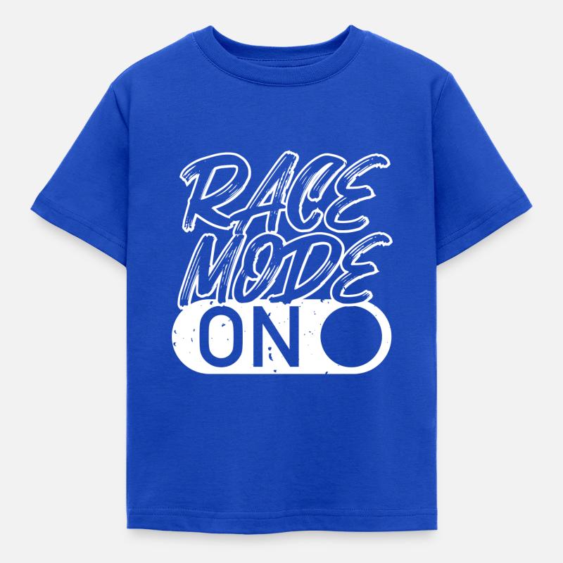 Mode course activé - T-shirt Enfant - bleu royal