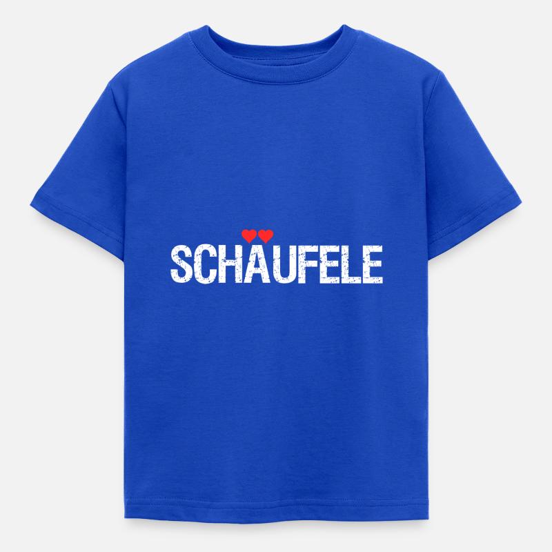 Schäufele - Kinder T-Shirt - Royalblau