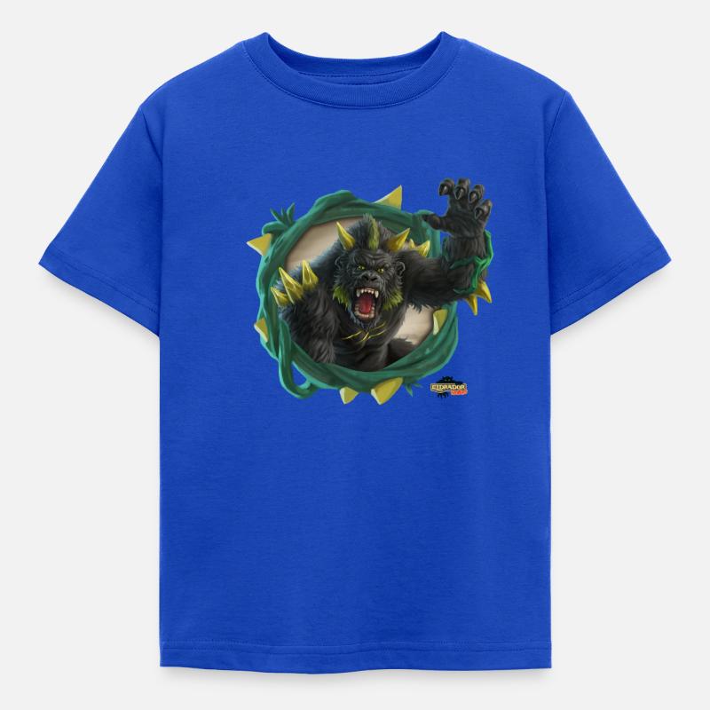 schleich® ELDRADOR® CREATURES Monstergorilla - Kinder T-Shirt - Royalblau