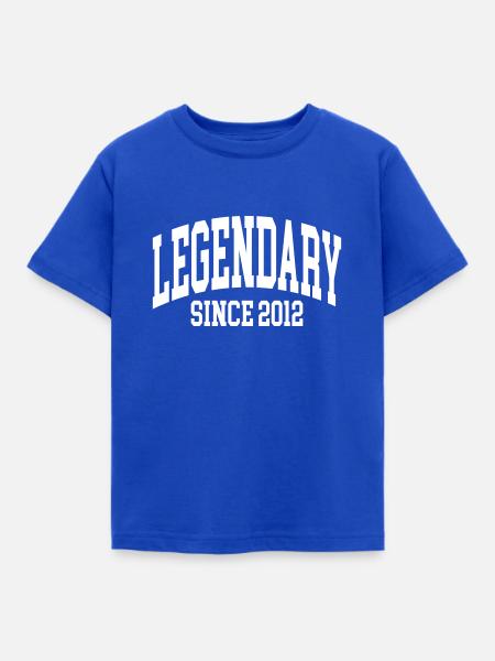Legendary since 2012 - Kinder T-Shirt - Royalblau