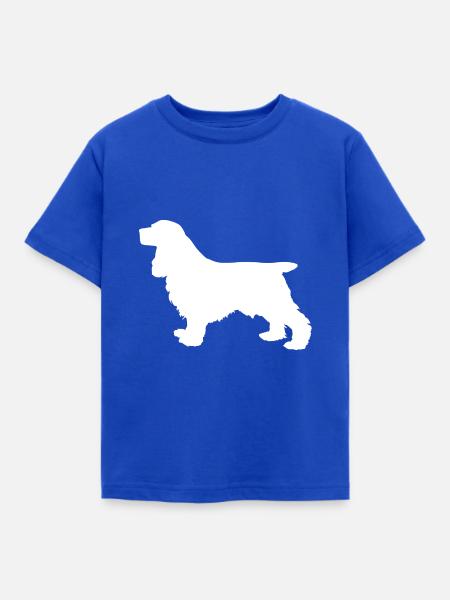 Cocker Spaniel - Kinder T-Shirt - Royalblau