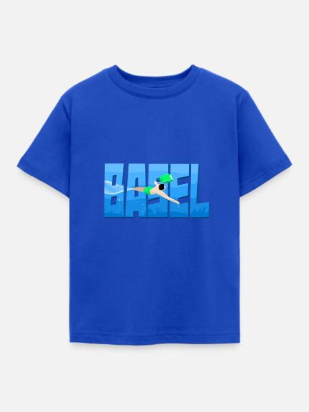 Wickelfisch aus Basel - Kinder T-Shirt - Royalblau
