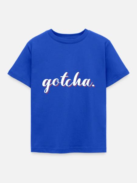 Gotcha Adoption Day - Kinder T-Shirt - Royalblau