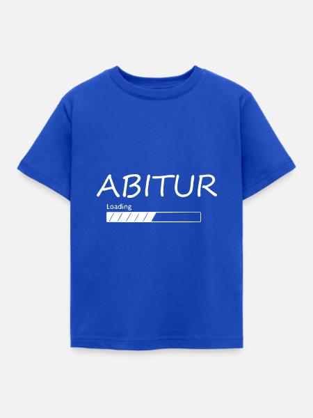 Abi loading - Kinder T-Shirt - Royalblau