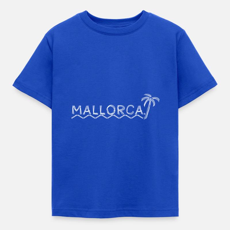 Mallorca - Kinder T-Shirt - Royalblau