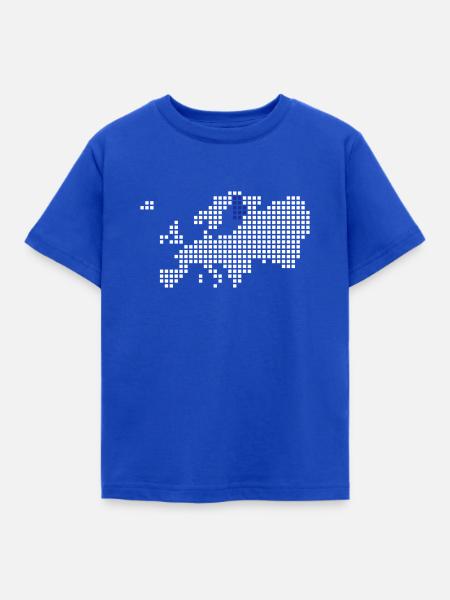 Finnland - Kinder T-Shirt - Royalblau