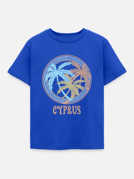Zypern - Kinder T-Shirt - Royalblau