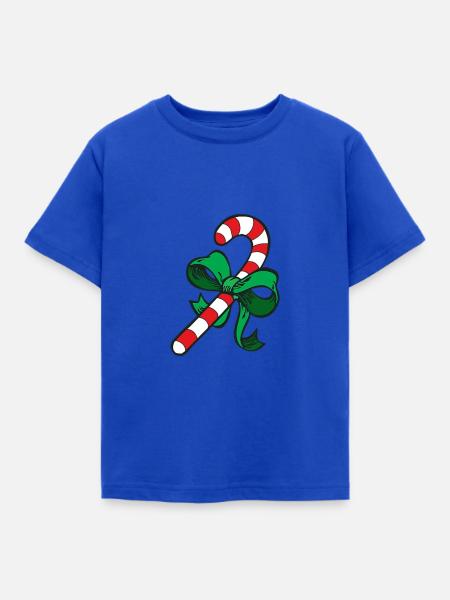 Zuckerstange - Kinder T-Shirt - Royalblau