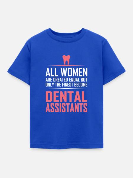 Dental assistants - Kinder T-Shirt - Royalblau