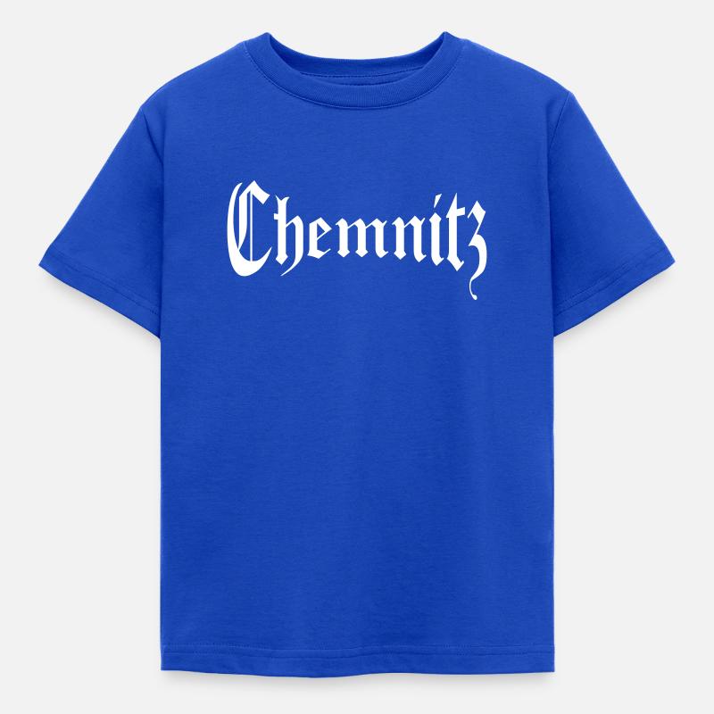 Chemnitz - Kinder T-Shirt - Royalblau