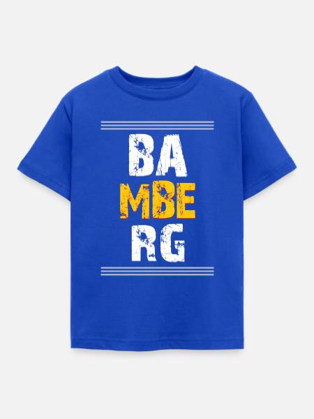 Bamberg an der Regnitz - Kinder T-Shirt - Royalblau