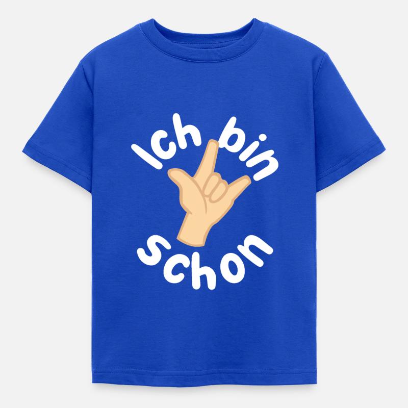 3. GEBURTSTAG ICH BIN SCHON 3 - Kinder T-Shirt - Royalblau