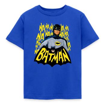 DC Comics Retro Schauspieler Titelsong - Kinder T-Shirt - Royalblau - Vorne - AI Model Kid Female (0cm)