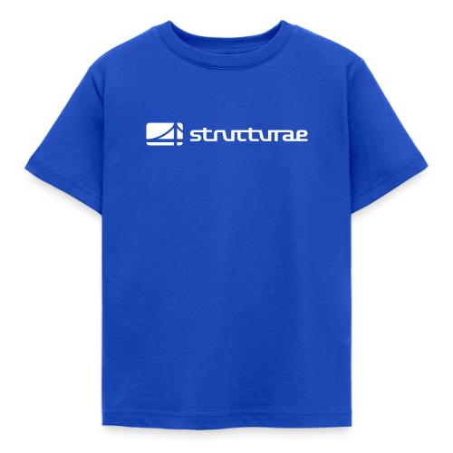 Structurae bianco - Maglietta per bambini