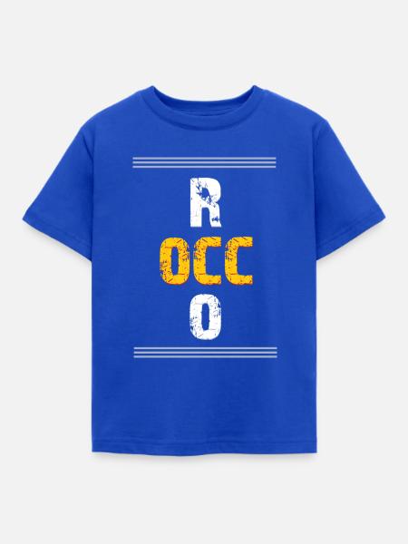 Rocco - Kinder T-Shirt - Royalblau
