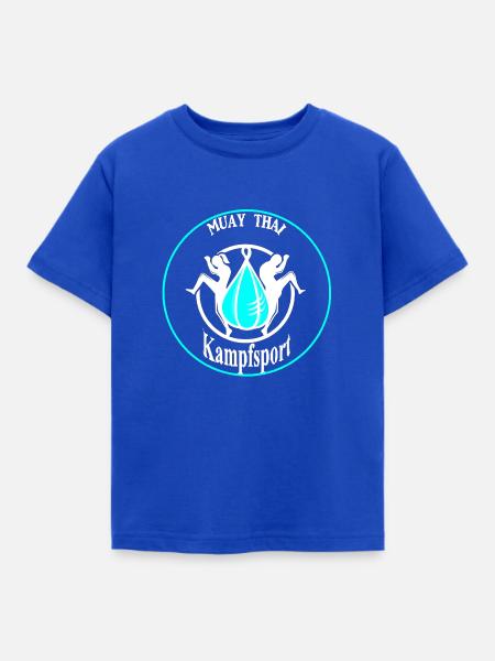 Kampfsport - Kinder T-Shirt - Royalblau