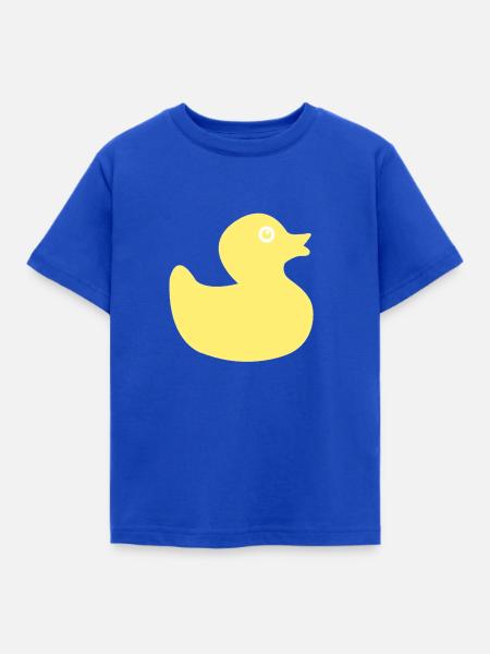 Badeente - Kinder T-Shirt - Royalblau