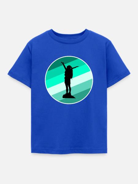Reise - Kinder T-Shirt - Royalblau