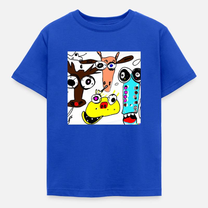 example com - Kinder T-Shirt - Royalblau