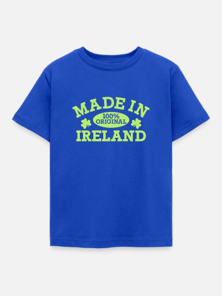 Made in Ireland - Kinder T-Shirt - Royalblau