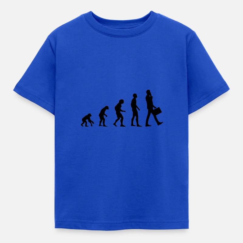 Evolution business - T-shirt Enfant - bleu royal