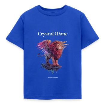 Crystal Mane - Kids' T-Shirt - royal blue - Front - AI Model Kid Female (0cm)