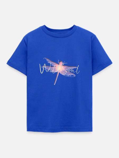 Wilde Seele - Kinder T-Shirt - Royalblau