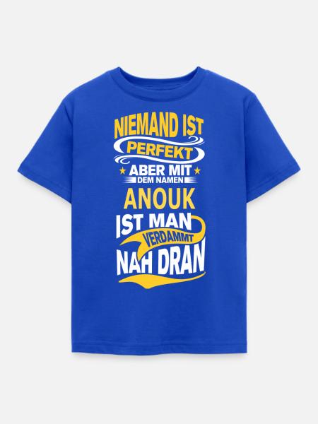 anouk - Kinder T-Shirt - Royalblau