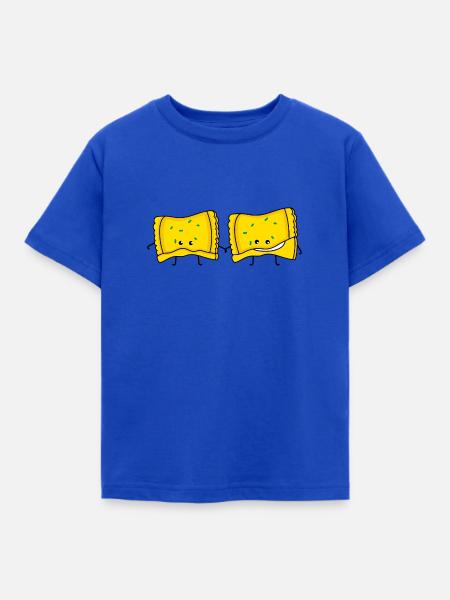Maultaschen Paare - Kinder T-Shirt - Royalblau