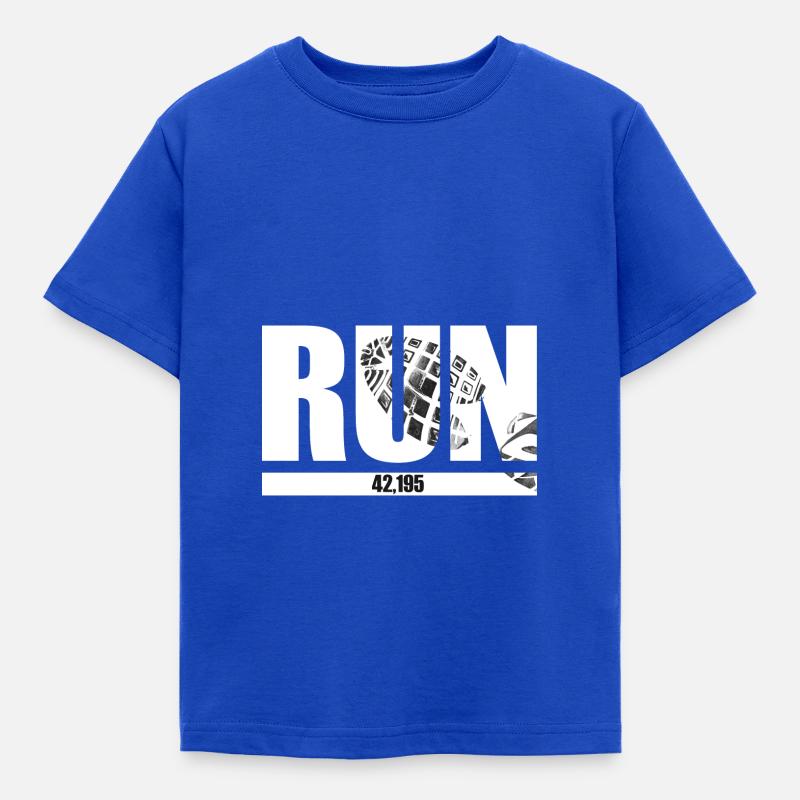 Conception de course cool - T-shirt Enfant - bleu royal