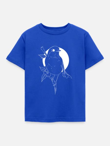 Ave - Kinder T-Shirt - Royalblau