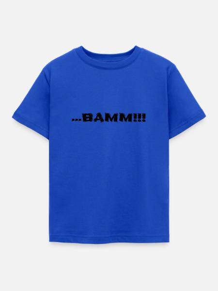 Bamm!!! - Kinder T-Shirt - Royalblau