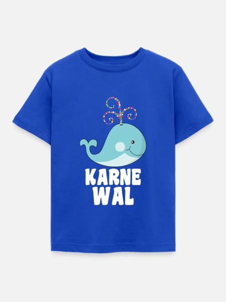 Karne Wal Karneval - Kinder T-Shirt - Royalblau