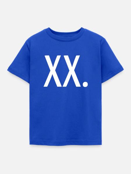 Xx - Kinder T-Shirt - Royalblau