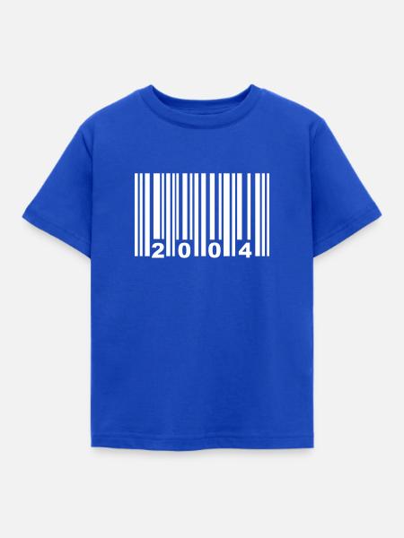 2004 - Kinder T-Shirt - Royalblau