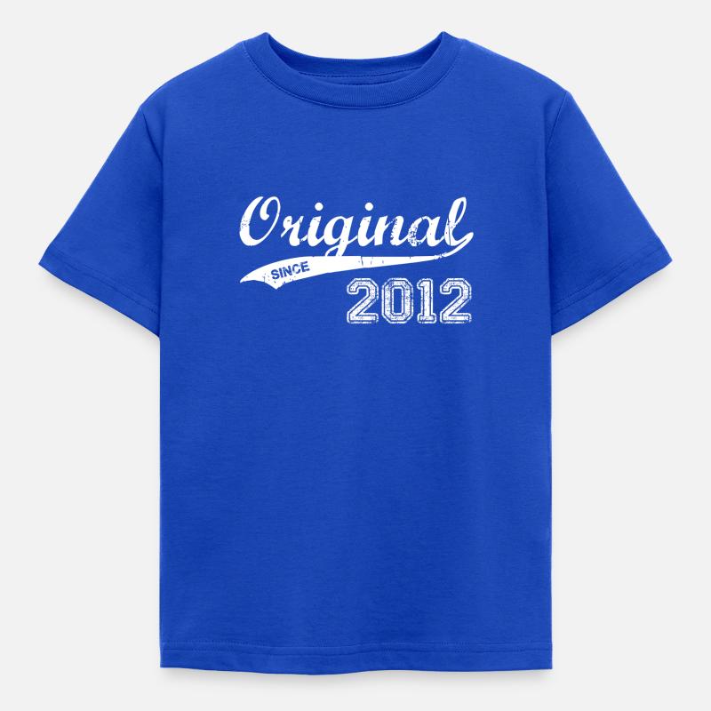 2012 - Kinder T-Shirt - Royalblau