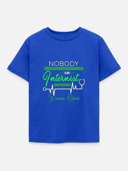Internist - Kinder T-Shirt - Royalblau