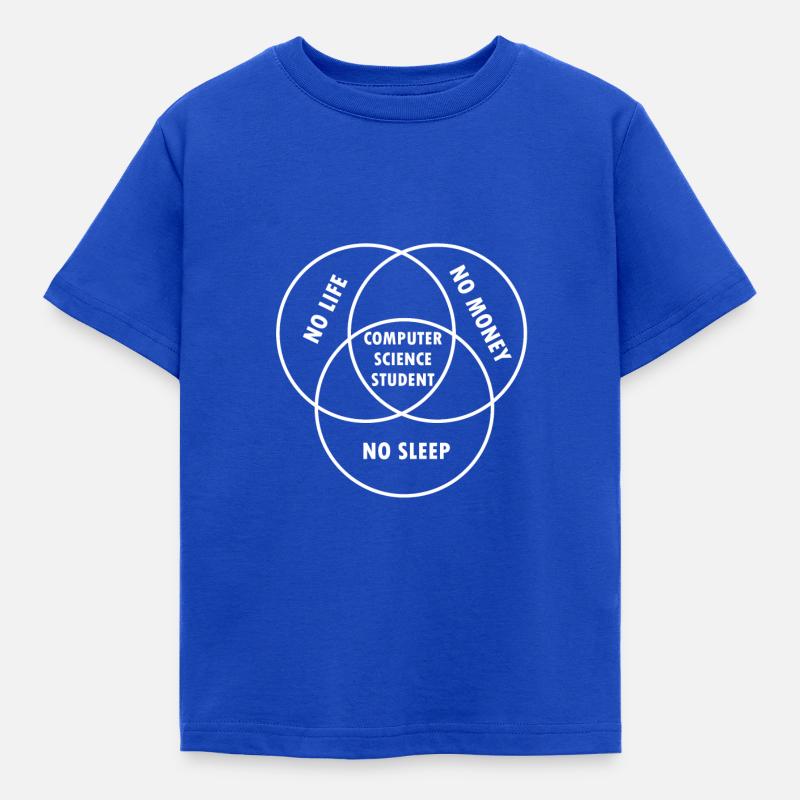 Informatik Student Geschenk Studium Programmierer - Kinder T-Shirt - Royalblau