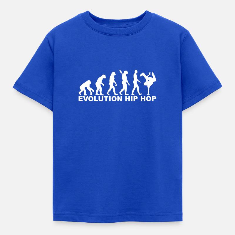 Evolution Hip Hop - T-shirt Enfant - bleu royal