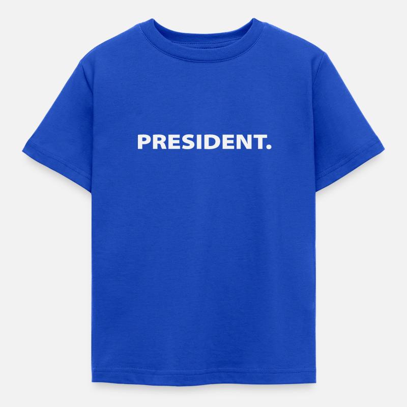 PRESIDENTE. - Maglietta per bambini - blu royal