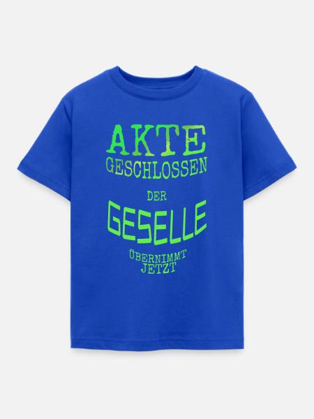 Geselle - Kinder T-Shirt - Royalblau