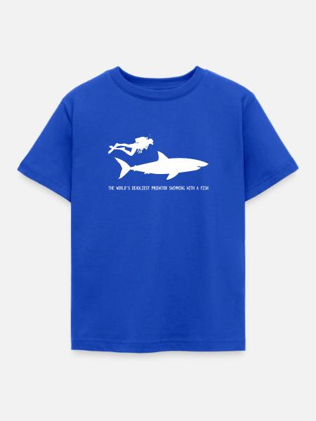 Raubtier - Kinder T-Shirt - Royalblau