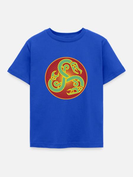 Die Schlangen 1 - Kinder T-Shirt - Royalblau